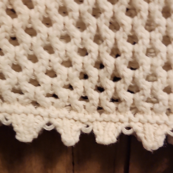 Another Love Ivory Crochet Top - Picture 4 of 8